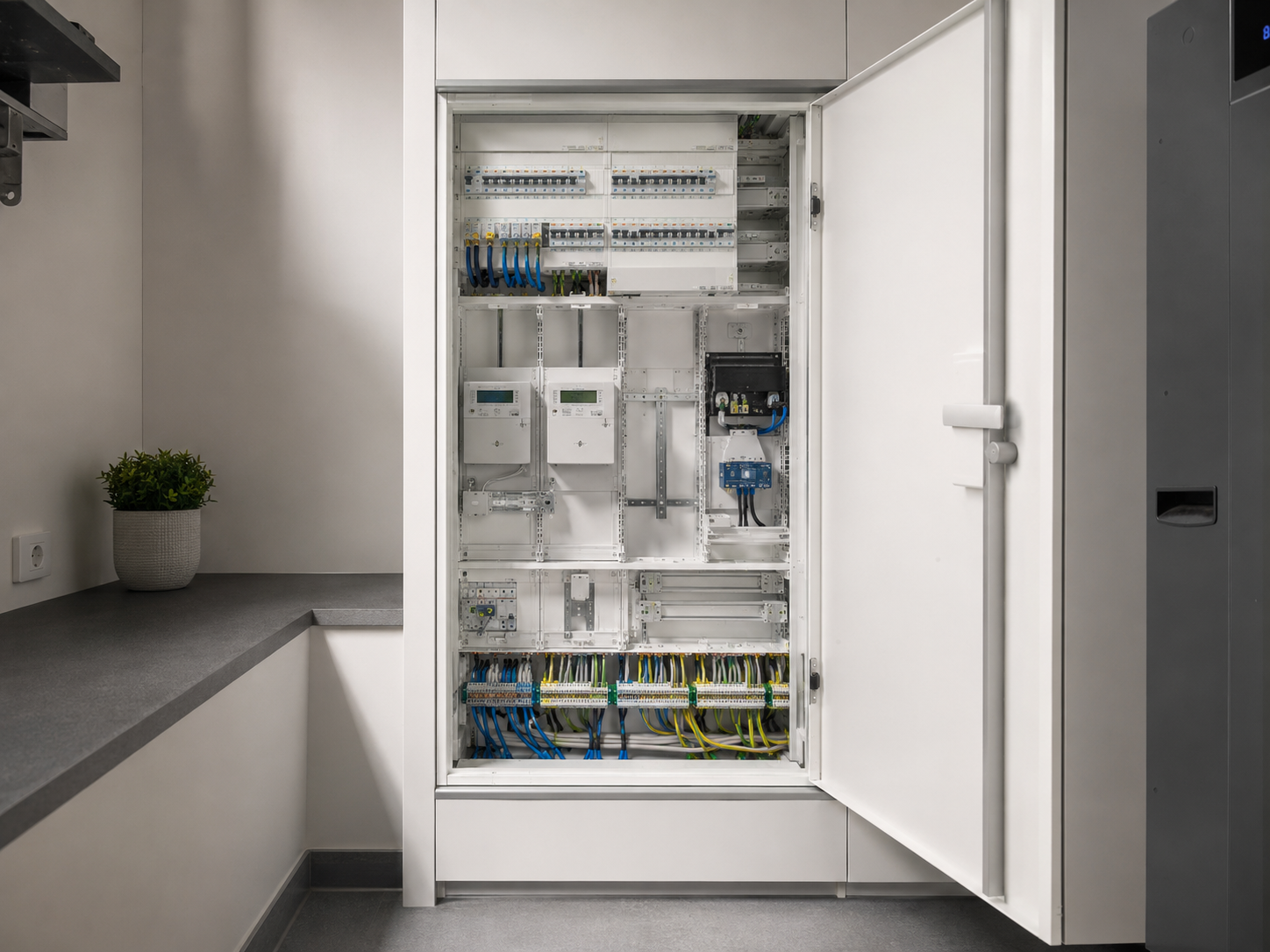smavex-smart-home-loesungen-unternehmen-intelligente-energiesteuerung-Zählerschrank